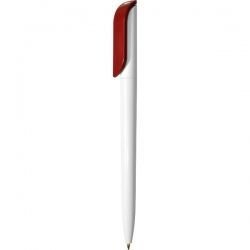 PR307-1 Ручка с поворотным механизмом бело-красная