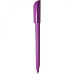 PR0006А Ручка с поворотным механизмом фиолетовая глянцевая