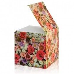 Коробка для кружки подарочная с цветами